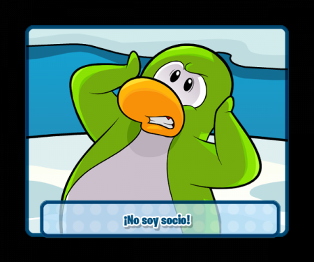 Ésta Imagen está dedicada a los pingüinos NO SOCIOS